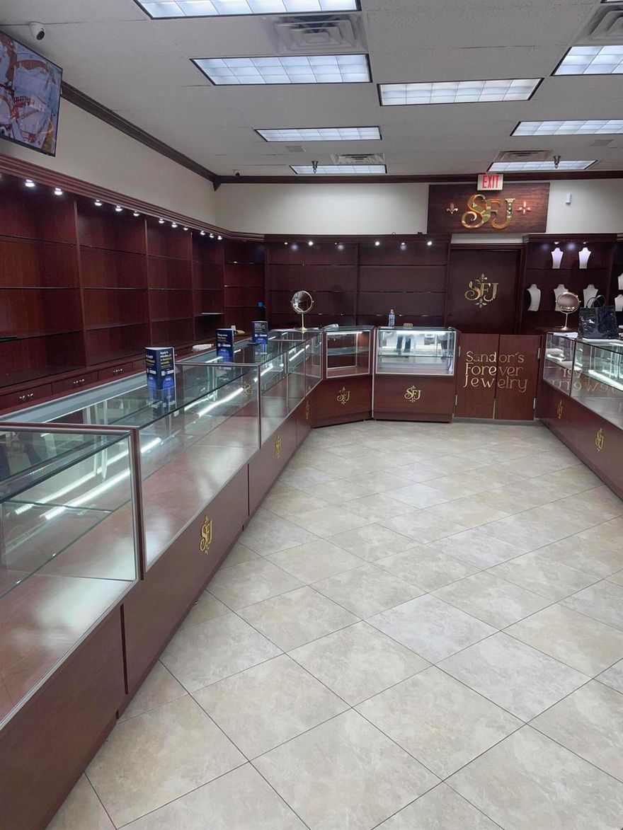 BUSINESS ONLY , Amazing business opportunity . Great jewelry store . Sales includes vault , modern glass display shelves , essential inventory , security cameras , double security door , ALL REQUIRED PERMITS, assignable contract and much more .