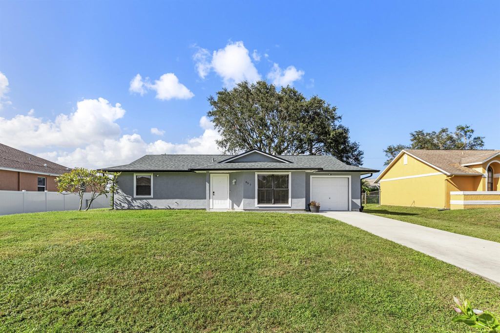 Photo of 637 SW Post Terrace, Port Saint Lucie, FL 34953 (MLS # R11034071)