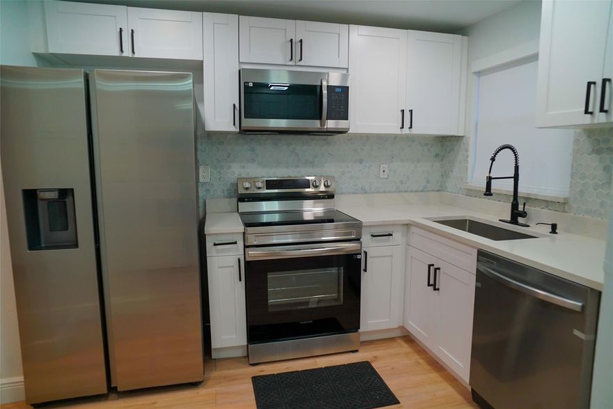 Completely remodeled 2/2 condo, 850 sqft, in highly desirable North Pine Island rd! Featuring brand-new LVP flooring, elegant Italian tile bathrooms, and a smart, modern kitchen with updated cabinetry and appliances. Enjoy a vibrant 55+ community with resort-style amenities including pools, fitness centers, tennis courts, clubhouse, and weekly social activities. Conveniently located near shopping, dining, golf, and major highways. Move-in ready and designed for comfort & style!