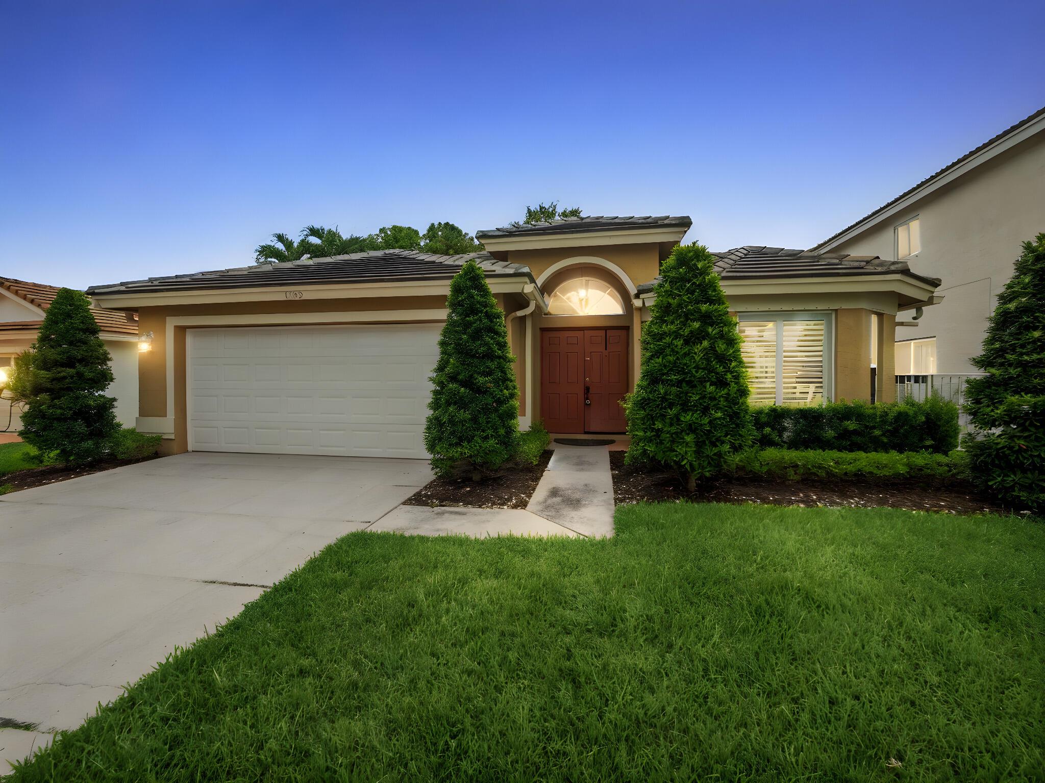 Welcome to 1802 S Club Drive!Lakefield North is one of Wellington's most established and sought-after gated communities. This inviting 3-bedroom, 2-bathroom home is perfectly situated in the heart of Wellington--just minutes from A-rated schools, shopping, dining, and the prestigious Wellington National Golf Club.Inside, you'll love the updated kitchen with granite countertops, stainless steel appliances, a new dishwasher, and modern cabinetry. The home features tile and vinyl flooring in the main living areas and secondary bedrooms, while the primary suite offers plush carpeting for comfort.