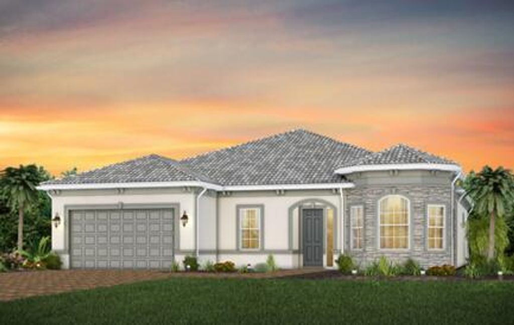 Photo of 10905 Stellar Circle #Lot 92, Palm Beach Gardens, FL 33412 (MLS # R10885074)