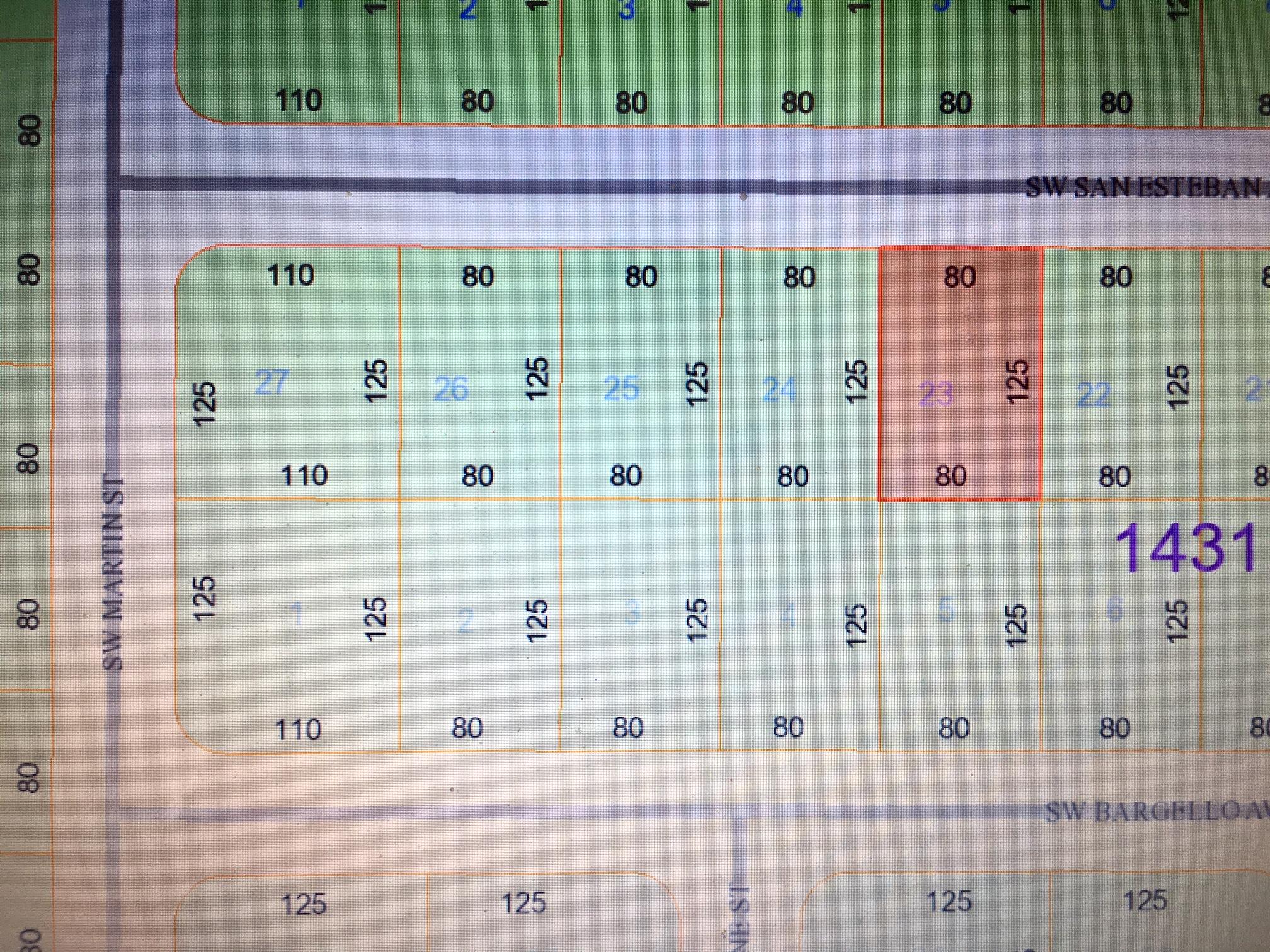 GREAT LOCATION IN BEAUTIFUL SAVONA/ GATLIN AREA. CLOSE TO ALL TRADITION SHOPPING AND RESTAURANTS, WALMART, HOME DEPOT, STARBUCKS AND EASY ACCESS TO I95. BUILD YOUR DREAM HOME HERE!