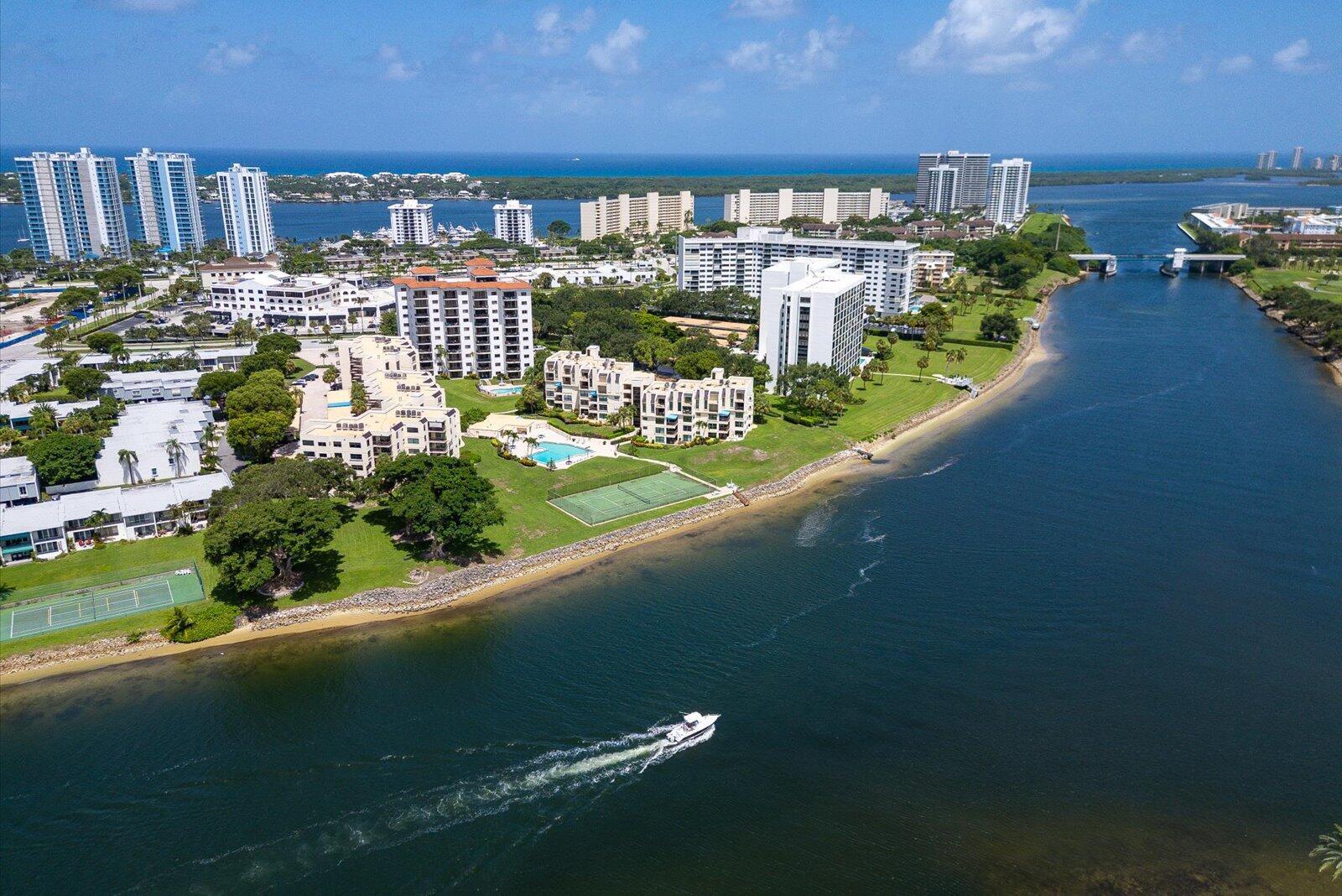 Enjoy stunning Intracoastal views from this beautifully maintained 6th-floor condo in a boutique building with just 48 units, located in the heart of North Palm Beach. Built in 2003, this spacious 2-bedroom, 2-bath unit features a great layout, oversized patio, and fresh paint throughout. Well-kept and move-in ready, just minutes from world-class beaches, shopping, dining, and I-95.**