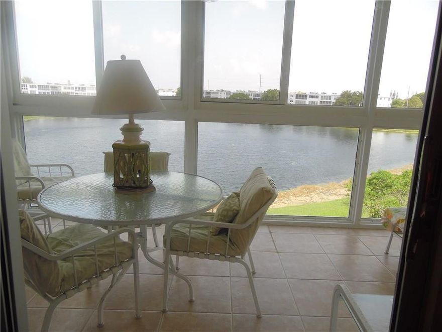 2 BEDROOM/2 FULL BATH...BEST WATERVIEW FROM THE IMPACT WINDOWS OF THE ENCLOSED PATIO, BEST MANAGED BUILDING IN CVE. TILE THROUGHOUT...ASSOCIATION CLAIMS 55+