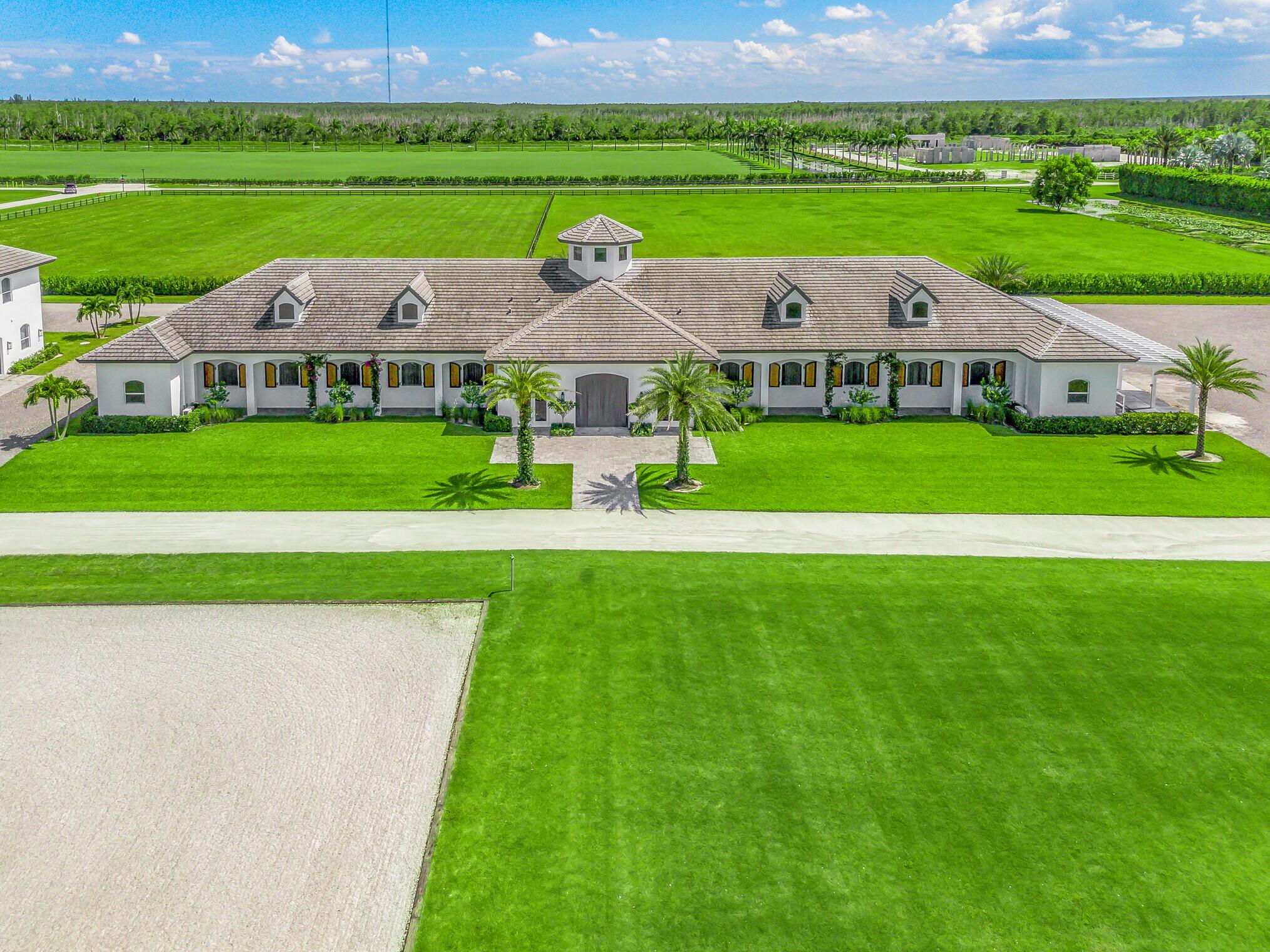 Available for the 2025/2026 season! Up to 8 stalls in a beautiful center-aisle barn located in the Wellington Preserve. Tenant will enjoy shared use of amenities such as 4 wash stalls, 2 grooming stalls, 2 tack rooms, powder room, laundry room and feed rooms. Ample turnout, grass field and hot walker round out this amazing 10 acre property that you just have to see to believe! Price includes utilities. Tenant only responsible for manure removal.