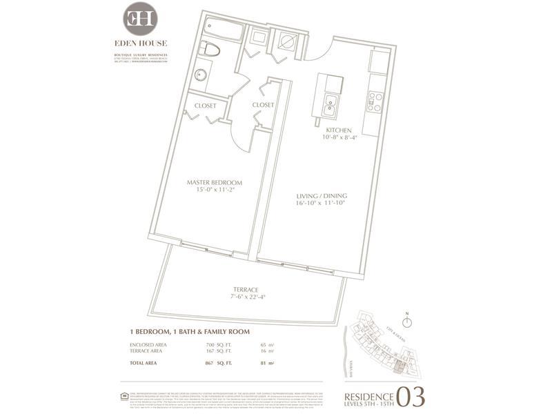 EDEN HOUSE CONDO - Residential Lease