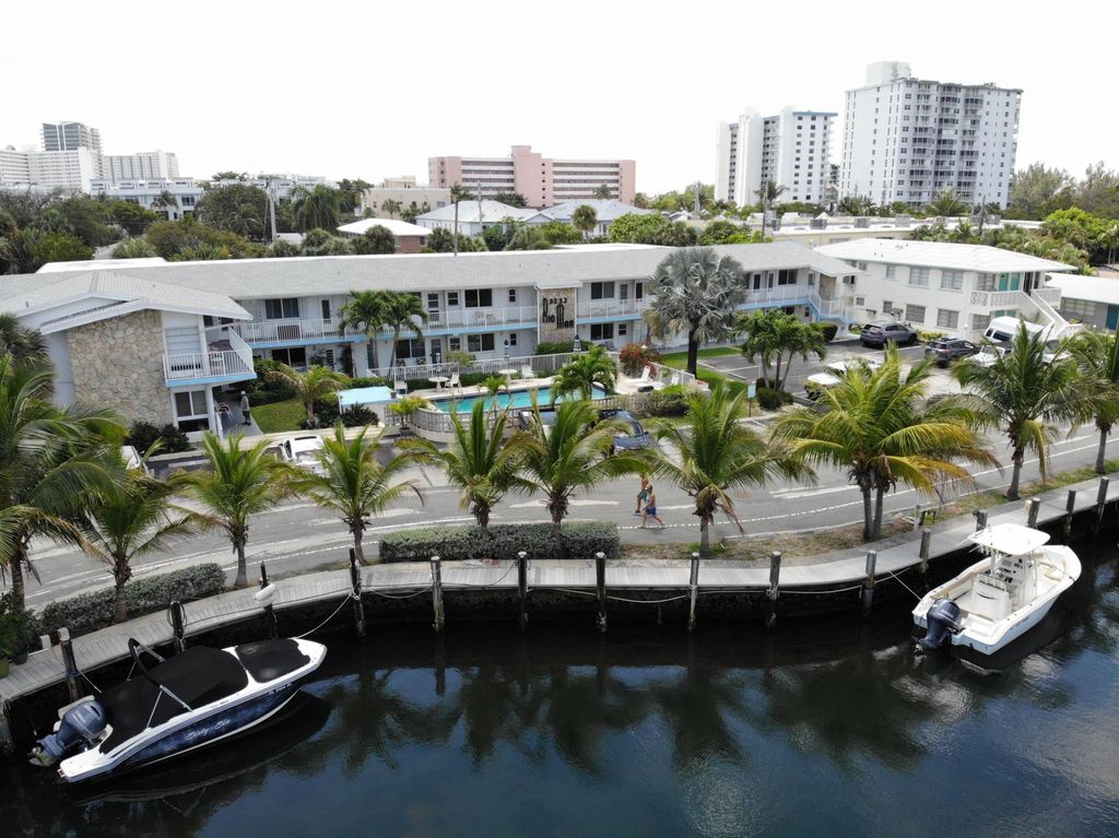 Photo of 3232 Canal Drive #Apt 18, Pompano Beach, FL 33062 (MLS # B26009255)