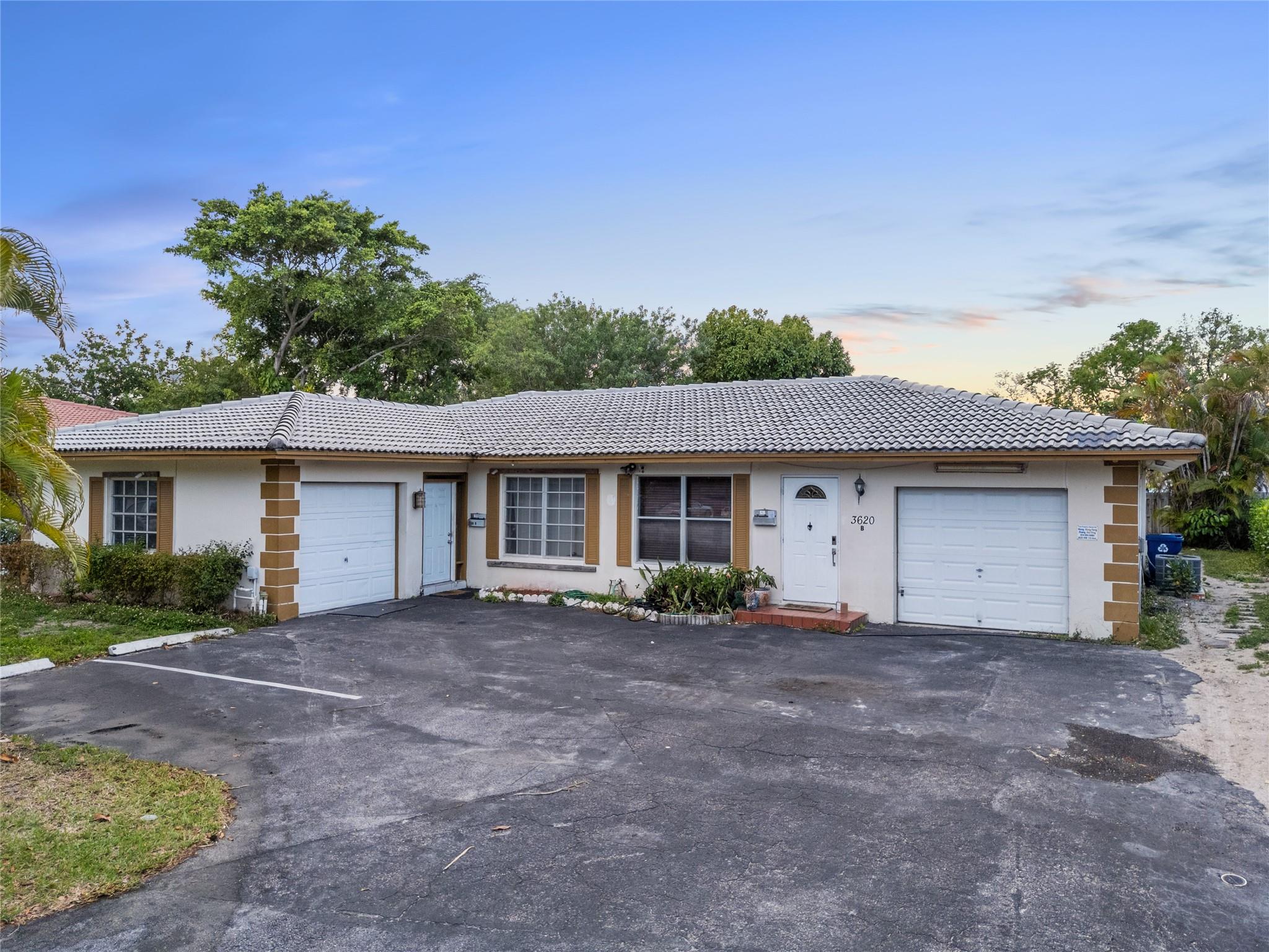 Lovely Duplex in the heart of Coral Springs. Both units have three bedrooms and two bathrooms with Garages, which are leased for $1950 monthly. Best Tenants always pay on time with no problems. The recently upgraded plumbing system is perfect for any investor. Both units have separate meters and water connections, which the Tenants pay for. The only expenses are taxes every year and minimal care of the lawn. The best deal in town. Don't let this investment get away. Walking Distance to All Great Schools. NO HOA. Perfect for investors and 1st time homeowners.