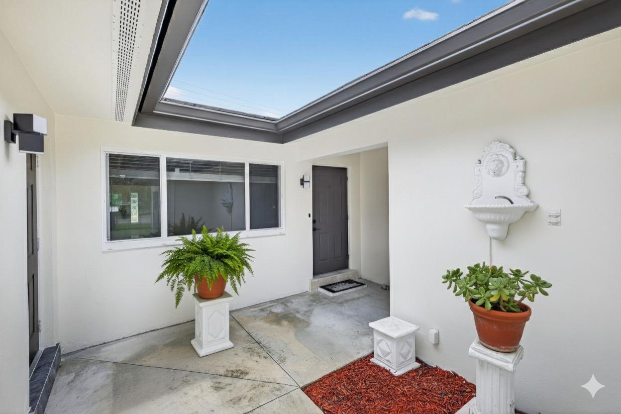 Just minutes to the beach, this bright 2-bedroom, 2-bath duplex to the right of the building offer comfortable living in a quiet neighborhood. Enjoy a spacious layout with a fully equipped kitchen dishwasher and disposal. Primary bedroom has a spacious closet. Washer/dryer in garage for added convenience. Private fenced backyard. Parking available in front of garage access to shared garage for storage. Lawn Maintenace and pest control included with the rent. Tent pays electric. Close to restaurants, shops, and the pier. Available for immediate move-in. Don't miss this rare opportunity to live in one of South Florida's most charming beach towns! RENTER INSURANCE AND PET INSURANCE REQUIRED.