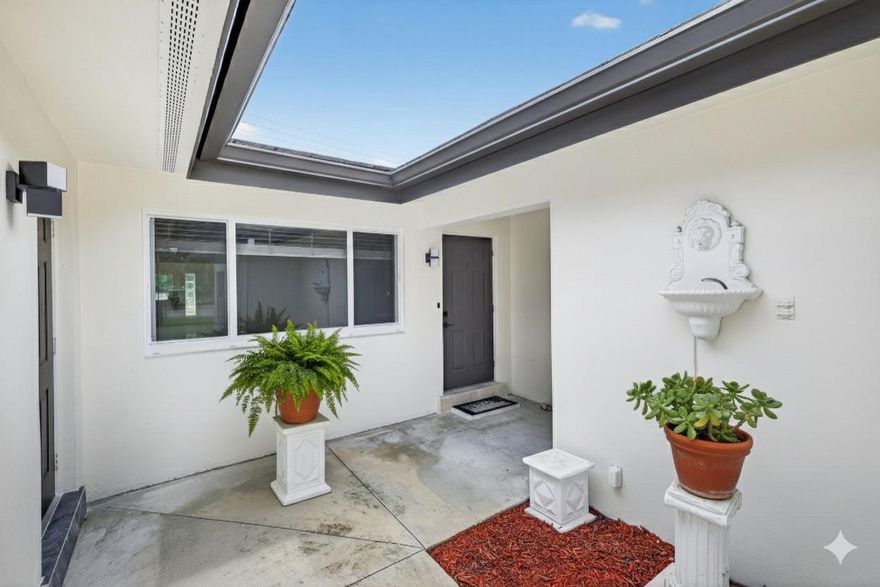 Just minutes to the beach, this bright 2-bedroom, 2-bath duplex to the right of the building offer comfortable living in a quiet neighborhood. Enjoy a spacious layout with a fully equipped kitchen dishwasher and disposal. Primary bedroom has a spacious closet. Washer/dryer in garage for added convenience. Private fenced backyard. Parking available in front of garage access to shared garage for storage. Lawn Maintenace and pest control included with the rent. Tent pays electric. Close to restaurants, shops, and the pier. Available for immediate move-in. Don't miss this rare opportunity to live in one of South Florida's most charming beach towns! RENTER INSURANCE AND PET INSURANCE REQUIRED.