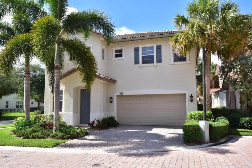 Lovely home in Evergrene’s Kenwood Forest neighborhood – just a short walk from the clubhouse! The spacious interior includes a formal dining room, kitchen with a center island & family room that opens to the back yard patio. The master bedroom features a walk-in closet while the master bathroom has dual sinks along with a separate soaking tub & shower. The 2nd & 3rd bedrooms also have ample closet space & share a full bathroom. Conveniently located 2nd floor laundry room and large two-car garage. The gated community of Evergrene is zoned in an A rated school district & features a resort style clubhouse overlooking a 36 acre lake & pier. Amenities include an infinity edge pool, spa jacuzzi, splash park, fitness center, full service Tiki bar, playground, putting green & beach. The fantastic location in Palm Beach Gardens is minutes to the beach, The Gardens Mall and world-class golf.