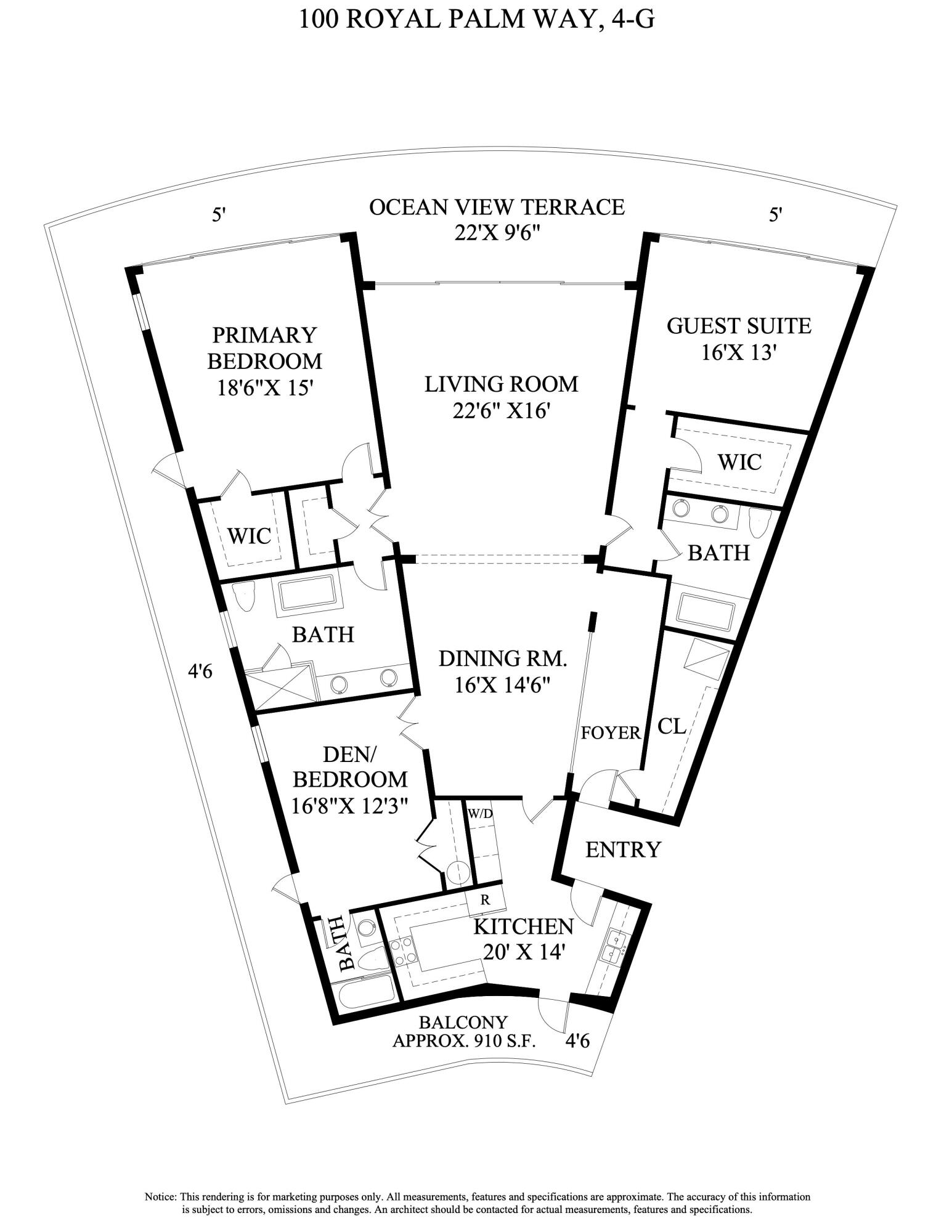 ONE ROYAL PALM WAY CONDO - Residential
