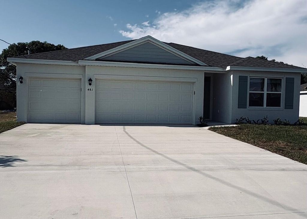 Photo of 481 SW Mccomb Avenue, Port Saint Lucie, FL 34953 (MLS # R11054773)