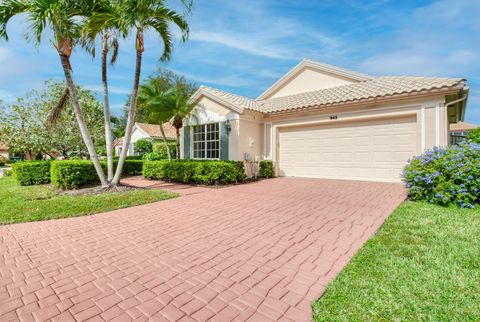 A home in Palm Beach Gardens