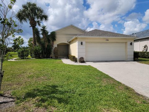 Photo of 536 SW Indian Key Drive, Port Saint Lucie, FL 34986 (MLS # B26006037)