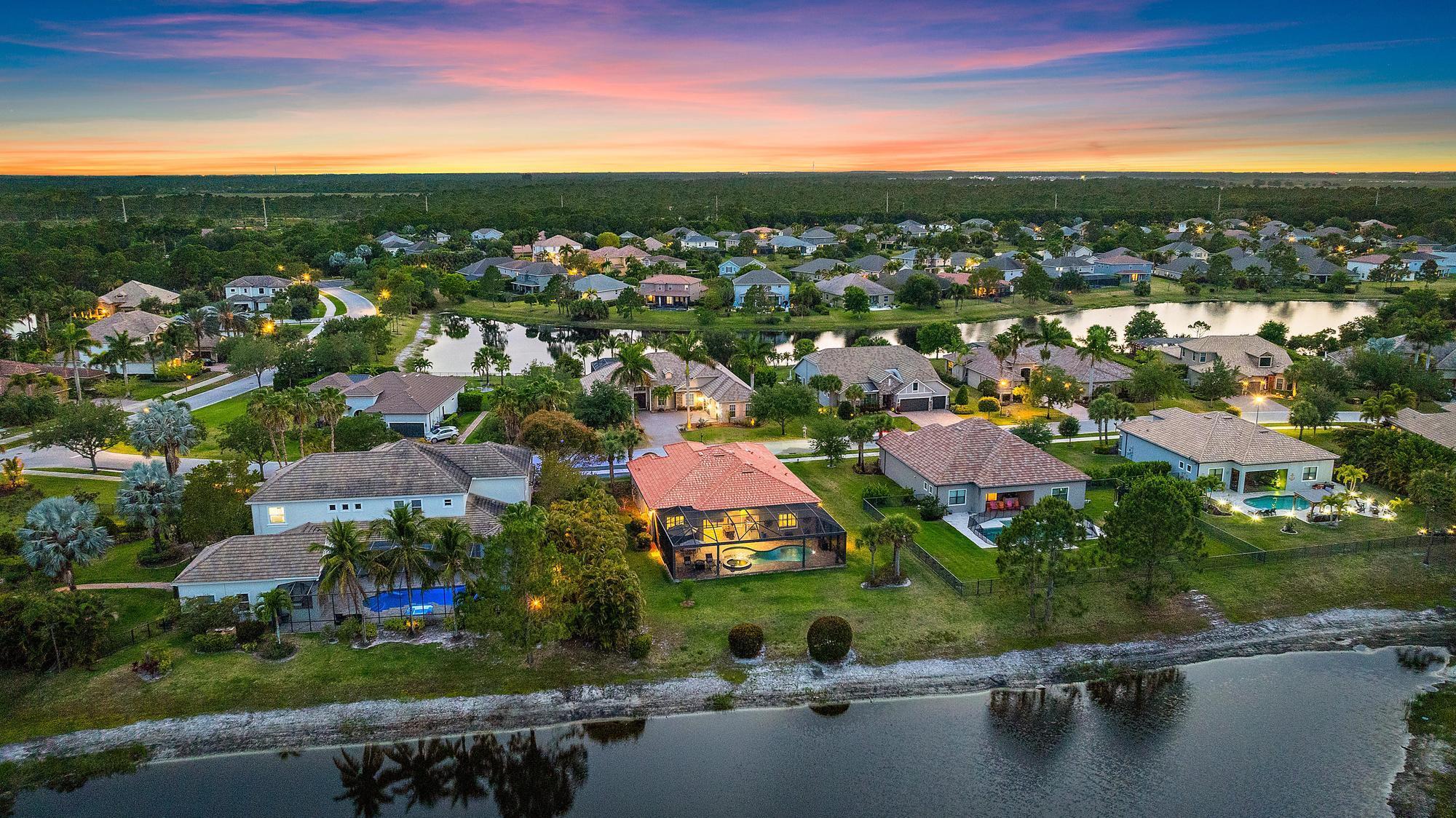 Impeccably maintained & full of upgrades, this 2016 Copperleaf pool home features impact glass, crown molding, tray ceilings & zero-corner sliders to a screened lanai with picture window, saltwater pool, spa & full outdoor kitchen with SunBrite TV. KitchenAid appliances, marble backsplash, under-cab lighting, wine cooler & custom pantry. 24'' tile in main areas, wood floors in primary suite & flex room. Potential 4th bedroom, surround sound wiring, 3-car garage with epoxy floors, insulated doors & 4-ft extensions on both bays. Bahama shutters, central vac, upgraded laundry & spa-like bath