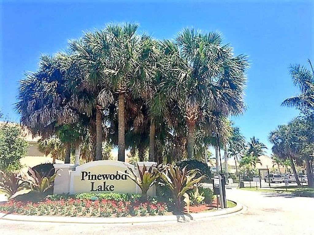 Photo of 1182 Pinewood Lake Court #1182, Greenacres, FL 33415 (MLS # R11166136)