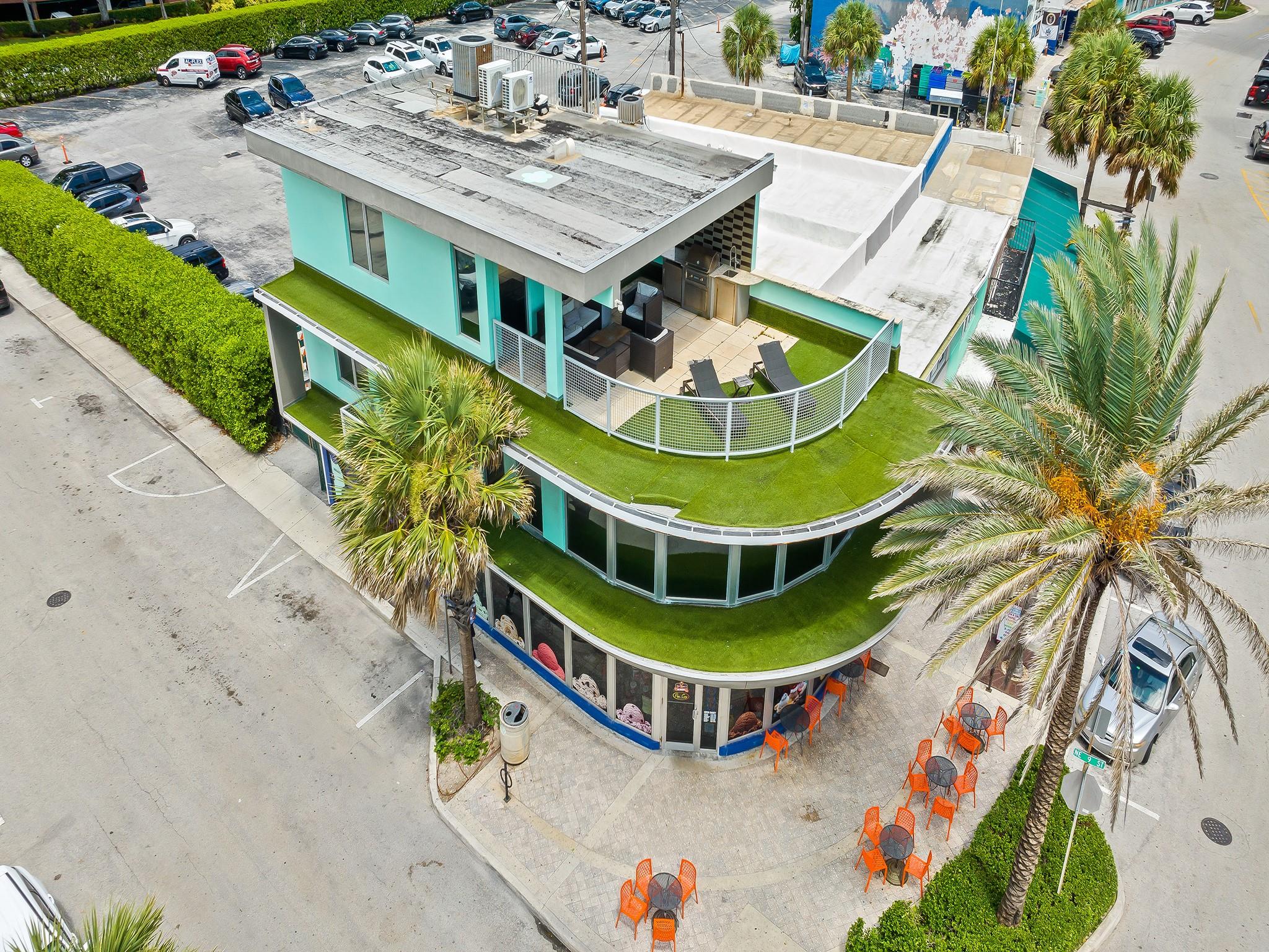 Great income property for investment, or new development. A prime location that has a golden opportunity for a restaurant or bar in a breathtaking setting along the oceanside off of A1A. Patrons seeking a relaxing or romantic dining experience will attract both locals and tourists. For the developer this three-story building has endless growth potential which can also be developed to the imagination of the finest architects with a creative living space. Transform the building to open floor plan, expansive windows with stunning views and premium finished can cater to clients seeking luxury in a prime location.
With the first floor currently leased, you have a stable income until your places are complete. Second and third floor are now used as apartments. Amazing terrace on third floor.