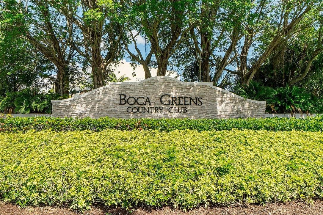 BOCA GREENS - Residential