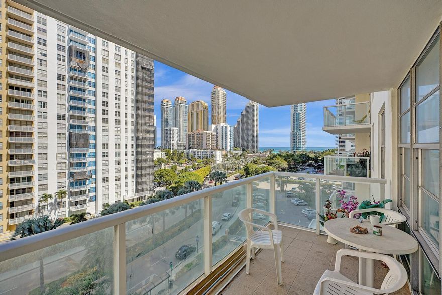 This beautiful 1-bedroom, 1.5-bathroom unit offers breathtaking direct views of the ocean from its private north-facing balcony. Located in the highly sought-after Winston Towers 300, the first building off Collins Avenue, opportunities like this are rare. The unit features tile flooring throughout for a clean, modern look. The building has undergone extensive renovations, including a brand-new lobby. Building also has a gym. With its prime location and thoughtful updates, this property is an exceptional find and easy to show. Don’t miss the chance to make it your next home!