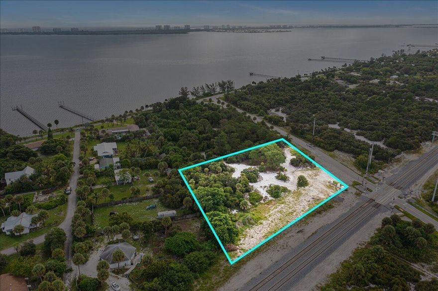 1.70-Acre Scenic Lot with Protected Savanna Views- Motivated Seller, Make an Offer! Build your dream home on this beautiful 1.70-acre parcel located just west of a 4.01-acre riverfront property on S. Indian River Drive. This lot offers breathtaking views of the untouched savannas to the west -- land that will never be developed -- ensuring privacy, serenity, and stunning sunset views for years to come. With plenty of room for a custom residence, guest house, or detached garage, this is the perfect canvas for your vision. Enjoy the natural beauty and peaceful surroundings while being just minutes from Downtown Fort Pierce, Jensen Beach, beaches, shopping, and dining. A rare chance to own buildable acreage with protected views on Florida's Treasure Coast. Motivated seller - make an offer.