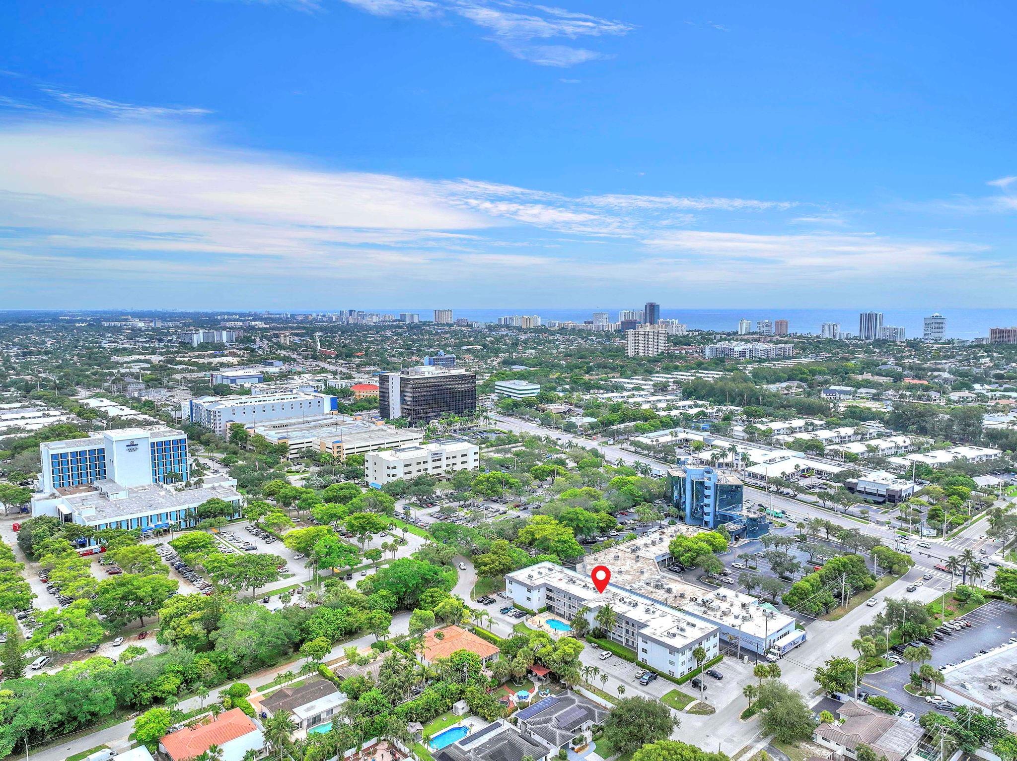 Cozy and comfortable 1- bedroom, 1-bathroom condo available for rent in a prime location just steps from Imperial Point Hospital and minutes to Fort Lauderdale Beach. This second floor unit offers a bright living space with an open layout, and ample storage. Community amenities include a sparkling pool, common laundry facilities, and one assigned parking space. Close to shopping, dining, and major roadways for easy convenience. A must see!