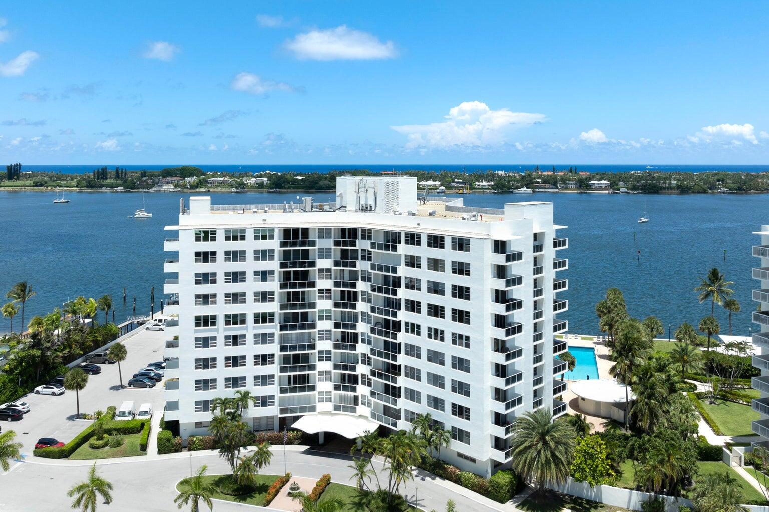 Experience refined coastal living in this beautifully updated 2-bedroom, 2-bath residence within a prestigious gated community offering 24-hour manned security and doorman service. Enjoy sweeping Intracoastal views, a remodeled kitchen, and elegantly modernized baths designed for both comfort and style. Residents benefit from a heated pool and an enviable location--just 10 minutes to the beach, 5 minutes to vibrant downtown West Palm Beach, and 15 minutes to Singer Island. A rare opportunity to embrace elegance, security, and convenience in one of South Florida's most desirable settings.