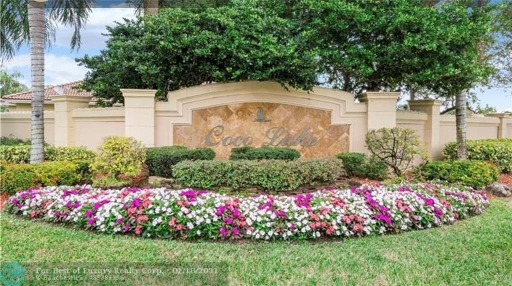 Photo of 3632 Coco Lake Dr #3632, Coconut Creek, FL 33073 (MLS # F10314805)