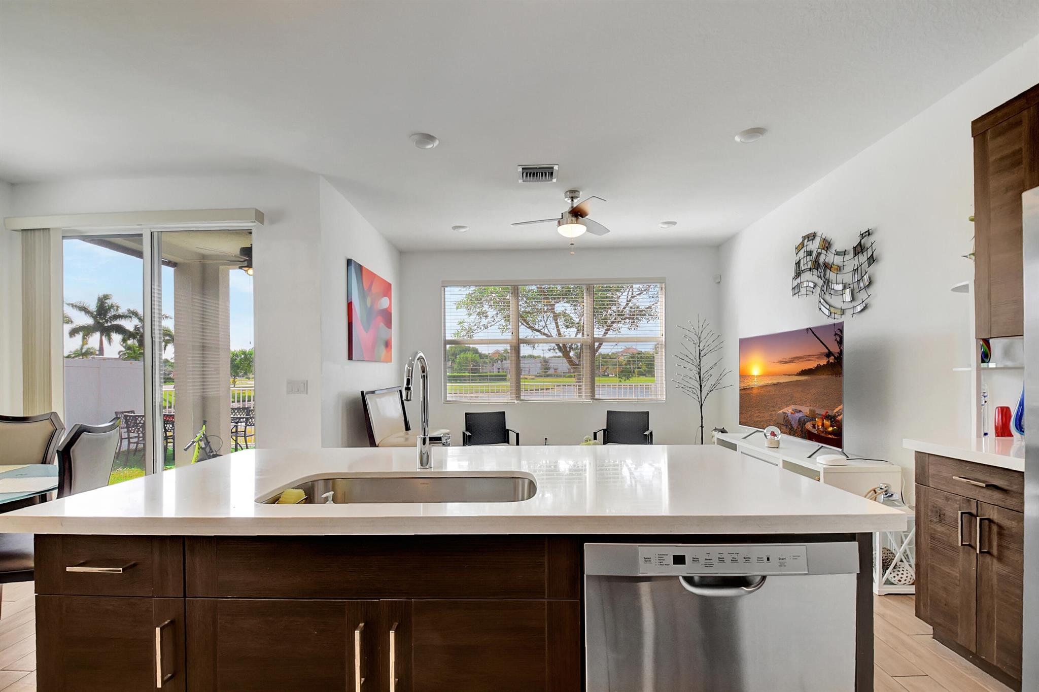 Welcome to your dream escape! This beautifully appointed 4-bedroom, 3-bathroom home offers stunning lake views and spacious living in a peaceful, family friendly community. Step inside to discover an open-concept layout with a fully equipped kitchen, breakfast bar, or dining area outdoor is perfect for entertaining or family gatherings. Close to shopping and dining, Cable and internet included