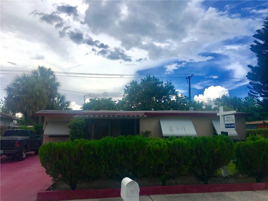 Unbelievable price for this three bedroom one bath single-family home in Broward Estates. This home features wood floors, separate dining room and Florida room. The utility room can be turned into a second bathroom. It features a second sink and toilet. The extra room can easily convert to an efficiency. Walking distance to Broward Estates Elementary. Beautiful, large yard and irrigation system. Priced to sell quickly!