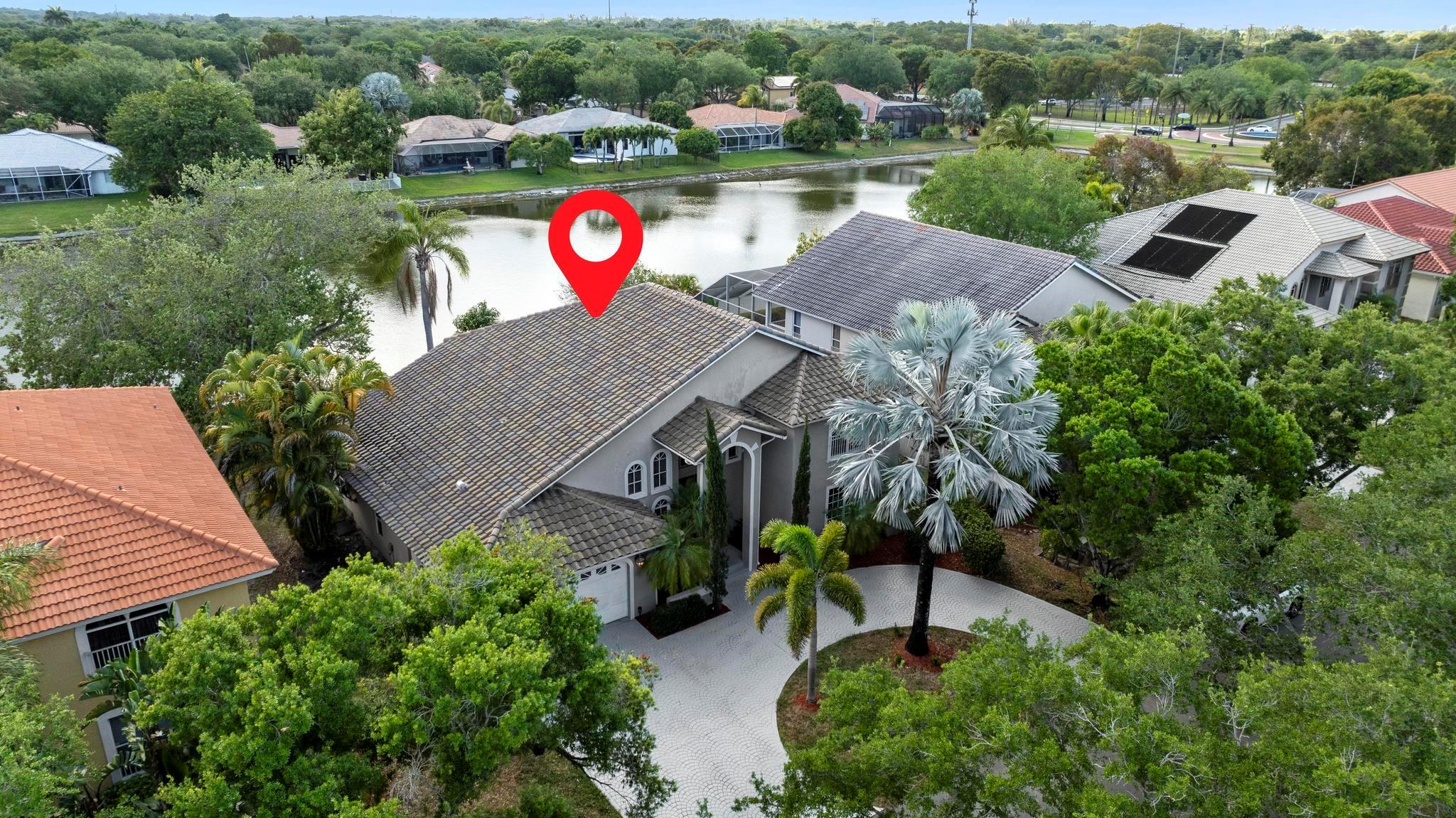 Lakeside Luxury in the Heart of Turtle Run! Welcome to this stunning custom-built 5-bedroom estate, perfectly positioned on Lake Helen in sought-after Hidden Lakes community - with LOW HOA! Boasting over 3,100 square ft of living space and an oversized two-car garage.
Soak in panoramic lake views from nearly every OVERSIZED bedroom or step outside to your private 30 ft heated pool and spa, ideal for entertaining. Thoughtfully designed with an outdoor full bath and convenient cabana bathroom, the backyard is a true retreat.
High-end upgrades include marble flooring, updated granite countertops, stainless steel appliances, a new electric water heater, and a 2021 roof. A pet-friendly community perfect for biking and outdoor living, and just minutes from the newly renovated Turtle Run Park!