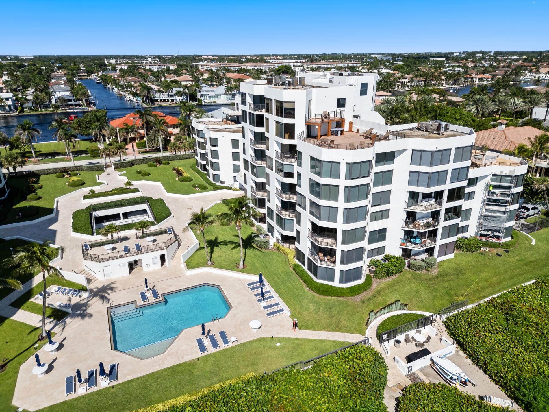 Stunning Oceanfront views, seasonal rental in highly desirable Highland Beach, Florida.Experience paradise in this beautiful townhouse offering breathtaking ocean views from every room. Located in a unique oceanfront building, this spacious townhouse feels like a private home, featuring, 2 bedrooms and 2.5 bath. and one garage space. Enjoy a refreshing dip in the saltwater swimming pool or stroll just a few steps to your own private beach for sun-soaked days. Nestled in the charming Town of Highland Beach, you're just minutes from vibrant Atlantic Avenue in Delray Beach and downtown Boca Raton for dining, shopping and entertainment. Call Today!