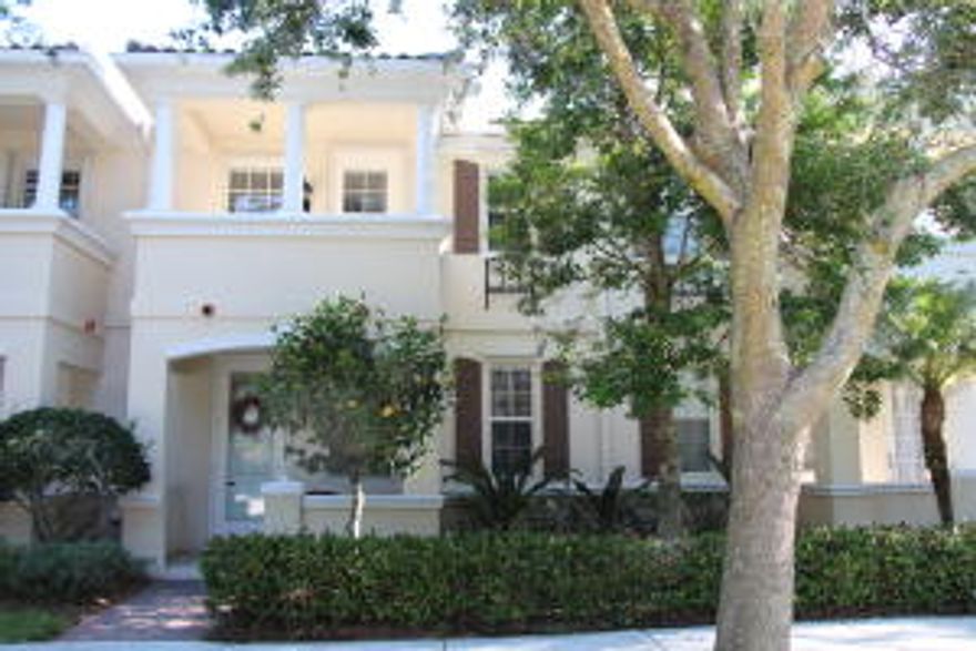 Beautiful, fully furnished annual rental available immediately in beautiful Tuscany in Abacoa! Enjoy this move-in ready 3 bedroom, 2 1/2 bath townhome. All bedrooms upstairs. Master offers en-suite bathroom, guest rooms share full bath. The 1st floor offers two large & separate living areas, open kitchen, full size washer/dryer, awesome pantry, 1/2 bath, 400 sq foot private patio and full sized 2 car garage! Walk or bike to baseball games @ Roger Dean, great restaurants, public tennis courts and parks. Enjoy our stunning beaches w.in a 10 minute drive, and all that Jupiter has to offer, like boating, fishing, and beautiful weather year round. Excellent shopping, dining and all conveniences just minutes away. Easy to show, call today to schedule a preview!