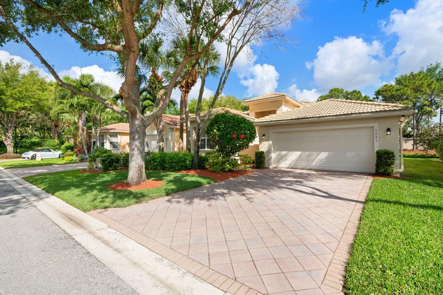 Immaculately maintained, this spacious, bright, and open one-story home sits in the highly sought-after Valencia Pointe community in Boynton Beach. Configured as a 2-bedroom plus den, 2-bath residence, it offers flexible space ideal for a home office or guest room. Enjoy a covered back patio overlooking a large, private yard—perfect for relaxing or entertaining. Recently painted with brand-new appliances, this home is truly move-in ready. Valencia Pointe is a premier 55+ community with resort-style amenities including a pool, pickleball, fitness center, café, and a vibrant social calendar. Conveniently located near shopping, dining, and medical facilities—experience the best of South Florida living in an active, welcoming setting.