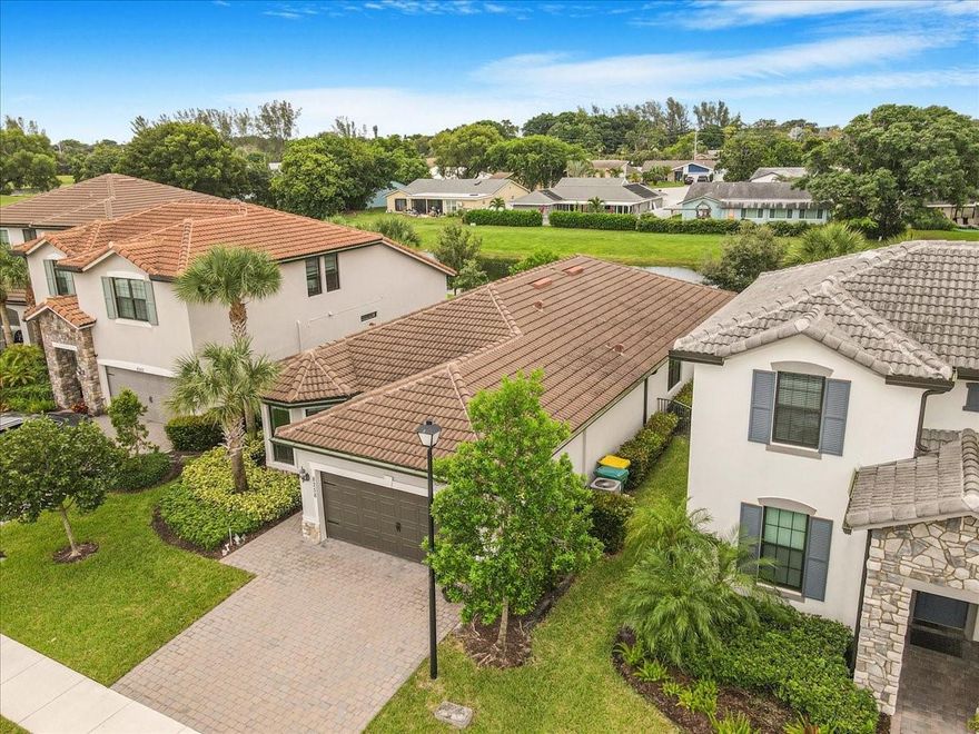 Beautiful newer-construction home (built in 2020) located in the desirable Enclaves of Woodmont community. This 3-bedroom, 2-bath residence features a charming bay window, spacious two-car garage, and stylish S-tile roof. The home is tastefully decorated and truly in move-in condition. Situated on a quiet cul-de-sac this property offers a rear patio & deck w/ peaceful lake views. The master suite includes a walk-in closet, and the home comes equipped with premium KitchenAid & Whirlpool appliances. Energy-efficient design and five yrs left on the builder’s structural warranty add even more value. HOA covers all landscaping & lawn maintenance, access to the Woodmont Golf’s gym pool clubhouse & restaurant. discounted golf fees, making this a perfect home for both relaxation and recreation.