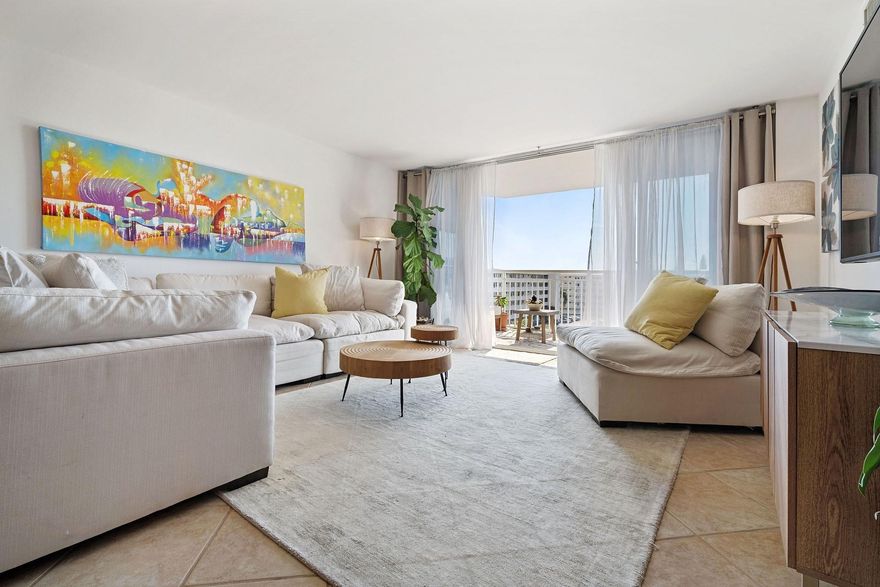 Welcome to your dream home at Del Prado Marina in Aventura! This spacious two-bedroom, two-bathroom apartment offers stunning water views and plenty of natural light. The open layout includes a modern kitchen with stainless steel appliances and a cozy living area, perfect for relaxing or entertaining. Both bedrooms are generously sized, with ample closet space and private bathrooms. Located in the heart of Aventura, Aventura Mall is filled with shops and entertainment options, is nearby for your convenience. Enjoy outdoor fun at Founders Park or take a short drive to Sunny Isles Beach for a day in the sun. The building also features great amenities, including a pool, fitness center, and marina access. Whether you’re looking for luxury, convenience, or fun, this apartment has it all!