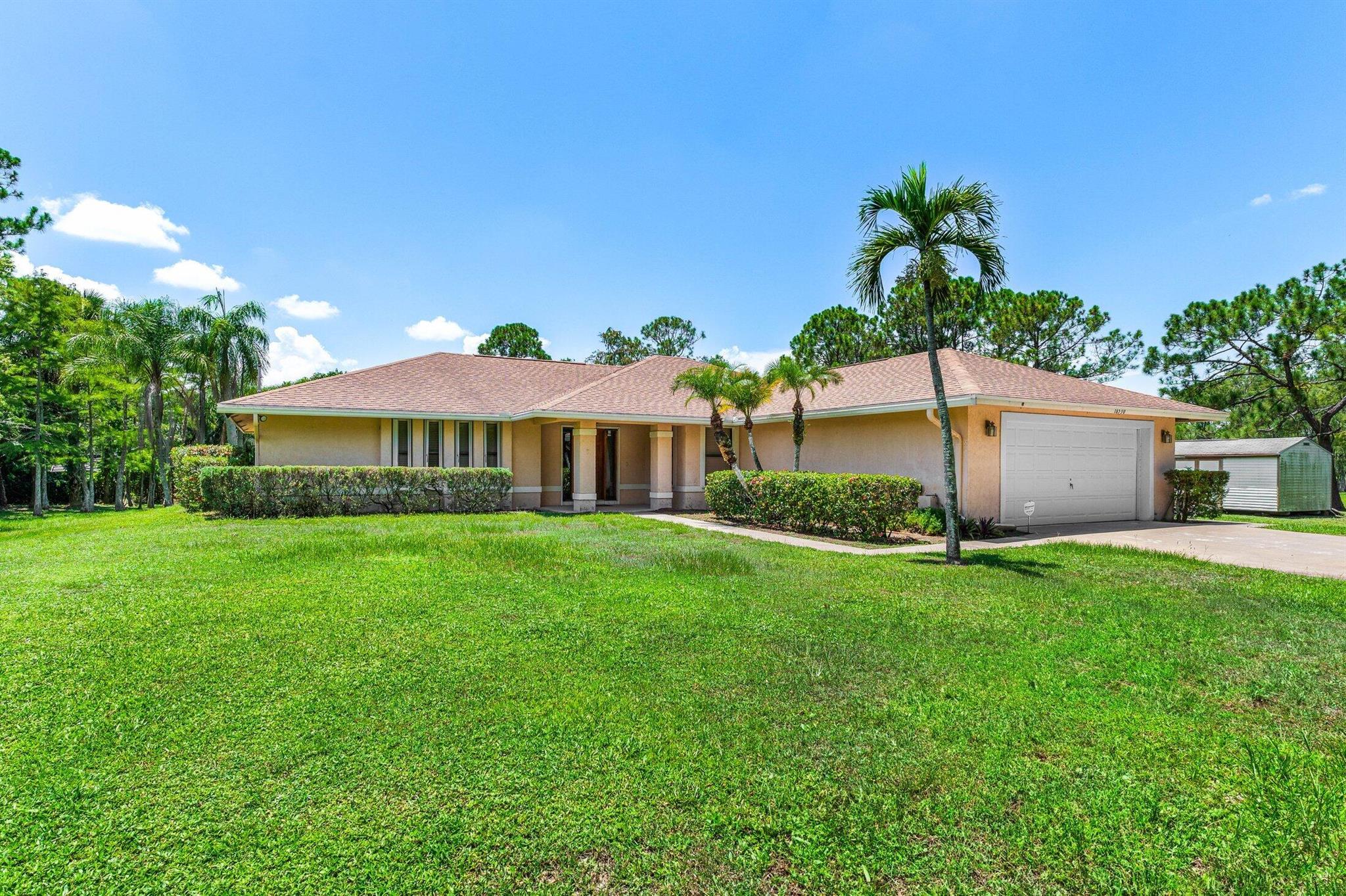 Nice Pool home and under $600,000! - one owner home features a newer roof, accordion shutters (couple of areas have panels), newer kitchen cabinets, granite tops, pull out drawers in cabinet and pantry plus an additional closet pantry! There are built in shelves in the family room, and shelves and desk in the 3rd b/r (den/office). The large screened patio and pool area is perfect for entertaining, and even includes a 1/2 bath by the pool! There is a 12x24 shed with electric on the property, approx 1500 ft of concrete drive, and no pond. The location is close to shopping and schools but yet is still very quiet! It's in move in condition, so you can live there while you add your own personal touches to make this a beautiful home. Easy to show!