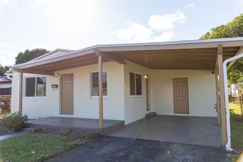 A home in Fort Lauderdale