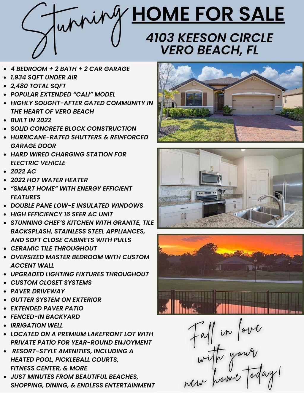 Photo of 4103 Keeson Circle, Vero Beach, FL 32967 (MLS # B26029939)