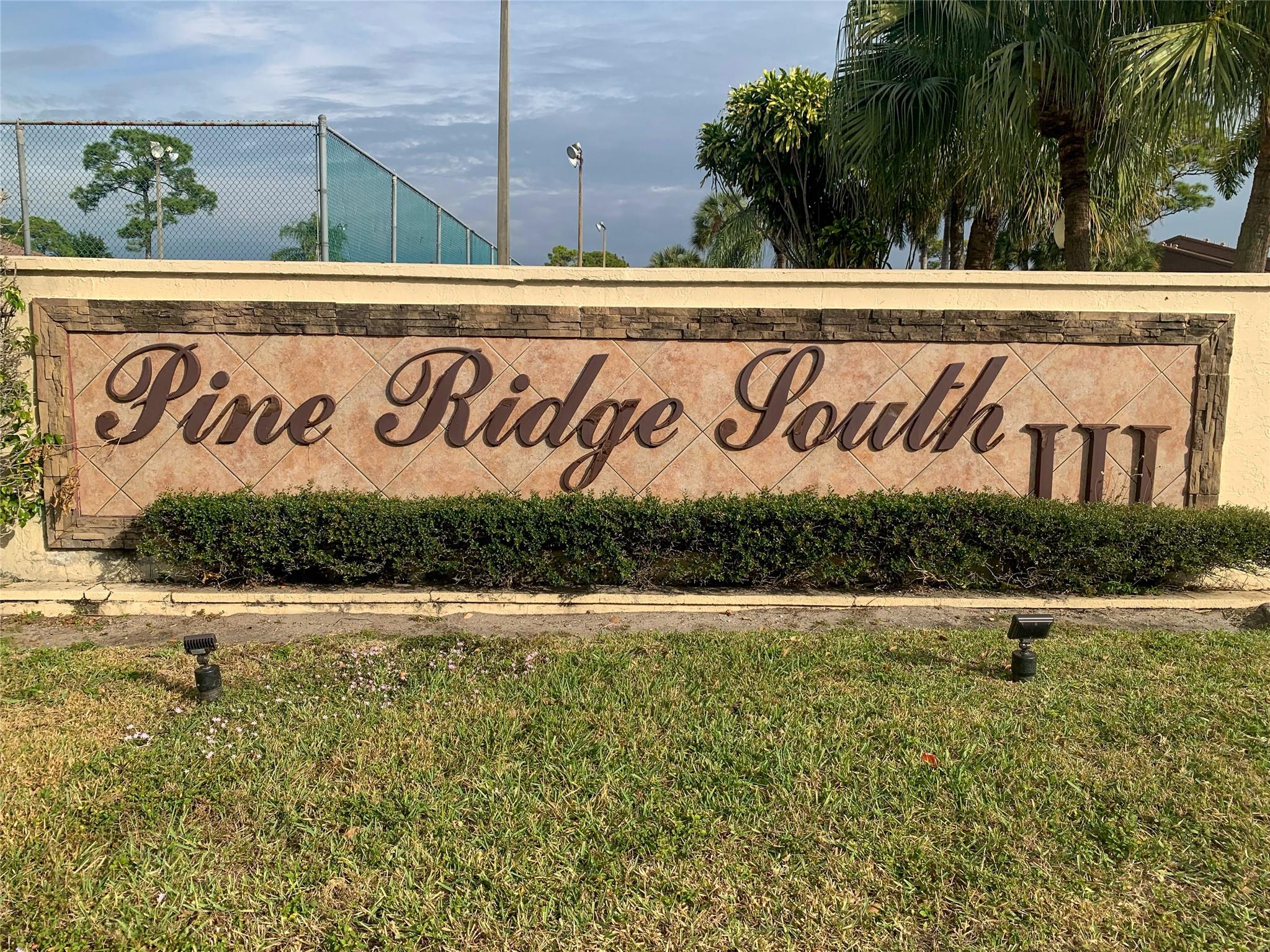 Pine Ridge Condo 03 South - Residential Lease