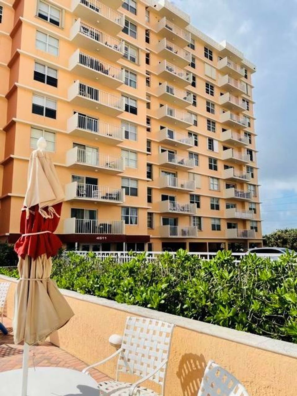 Photo of 4511 S Ocean Boulevard #204, Highland Beach, FL 33487 (MLS # R10693724)