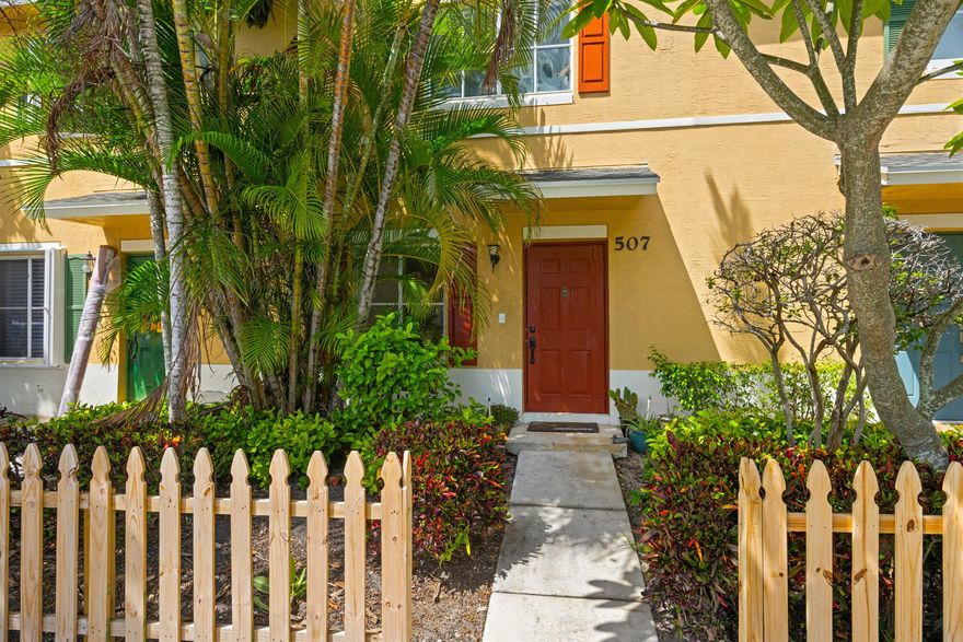 This beautifully updated 2-bedroom, 2.5-bath townhouse offers modern comfort just minutes from the coast. Featuring recent renovations and a new roof, this home combines style and functionality with spacious living areas and private bedrooms. The washer, dryer, and refrigerator all convey, providing added convenience for the new owner. Enjoy a prime location only 10 minutes from Lake Worth Beach, and less than 20 minutes from the vibrant dining, shopping, and entertainment of Downtown West Palm Beach. Perfect for those seeking convenience and coastal living.