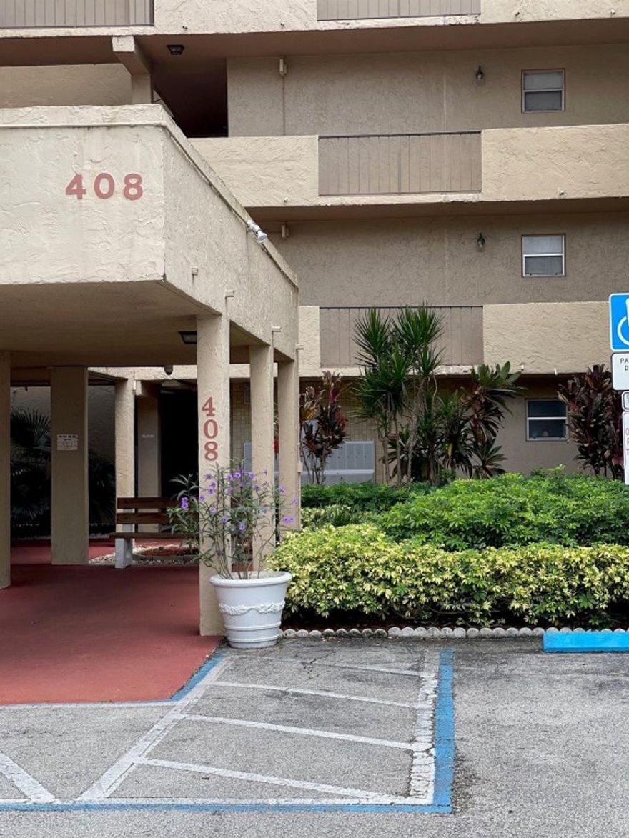 Spacious corner unit for sale in Polynesian Gardens.  This 2 bedroom/2  bathroom unit has wood floors throughout, newer air conditioner, stainless steel refrigerator, stove, dishwasher and microwave. Master bedroom features a large walk in closet and a beautiful renovated bathroom. The bedroom is large enough to have a king size bedroom set. The second bedroom and bathroom has been tastefully painted. There are glass doors in the unit that lead to a screened balcony. Just think of putting a comfortable chair and just enjoying the scenery of the area or planting your favorite plants!( your choice) This development is located in a very desirable area which is close to shopping centers, major highways, post office, and much more.  This place in Plantation could be just right for you! This development has a lot of ammenites such as a large pool, tennis court, billiard/game room, gym, pavillon for parties, exercise room, a couple of tiki huts for your enjoyment and bbq pits for your convenience if you want to cook on the grill.  Come and see this hidden gem in Plantation!!!