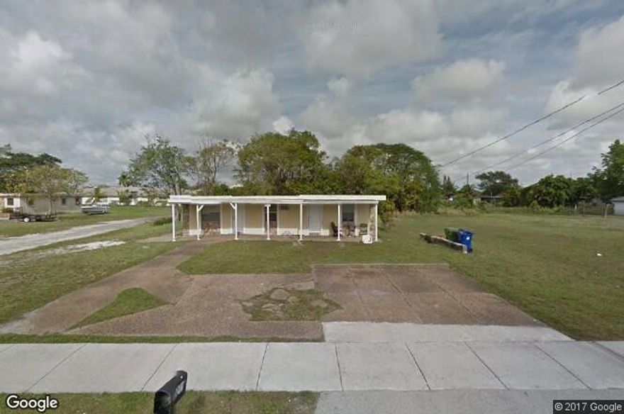 Drastically reduced for a fast sale. Investors opportunity. Large home in a quite neighborhood, 4/2 well maintain. Currently rented for $1200 a month, lease expire on 10/1/17. Renters would like to stay. Rent can be raised to market value. Do not Disturb tenants. Seller/broker has no prior property history or disclosures available. Buyer/Buyer's agent responsible to verify all information.