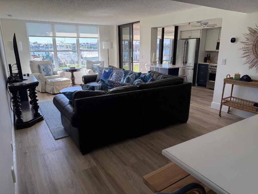 Experience Florida coastal living at its finest in this stunning seasonal ground-floor condo located in exclusive Jupiter Cove. This beautifully furnished waterfront condo offers breathtaking water views, serene sunsets, and direct access to the Jupiter Inlet — perfect for boaters, beach lovers, and seasonal residents seeking an upscale retreat.

Featuring an open and light-filled floor plan with high-end finishes throughout, this residence includes spacious living areas, well-appointed bedrooms, and a private back porch overlooking the water — ideal for morning coffee or evening entertaining. 

Residents enjoy access to numerous community amenities such as a large pool, exercise room, clubhouse, tennis & pickleball courts and Pelican Tiki Park.

Available Seasonally.