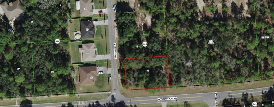 Build a brand new home on this oversized .38 acre corner home site.