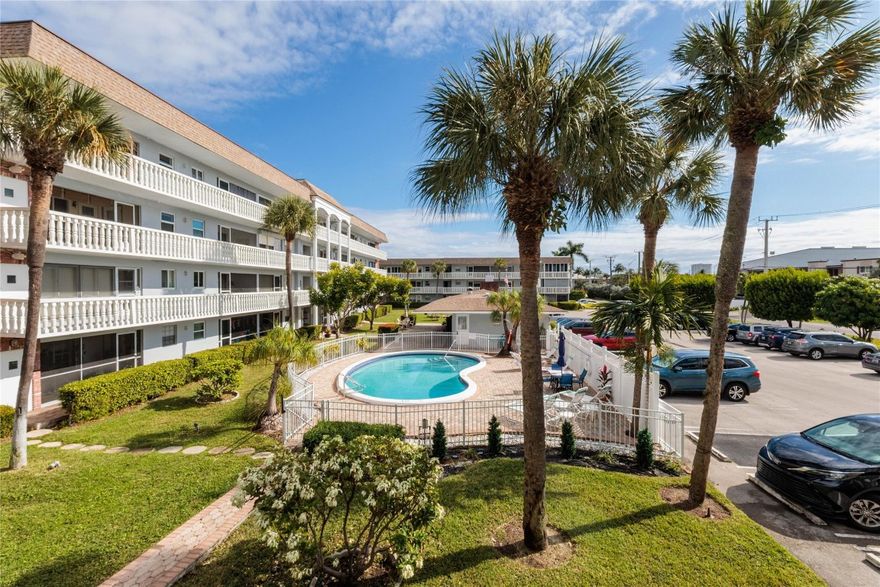 This is a 55+ in a well-maintain community. Wonderful bright 2 bedrooms 2 bathrooms condo a few miles from Pompano Beach. Unit updates include freshly painted, Stainless Steel appliances, granite counter tops, laminate floors, and crown molding. This is a very clean and ready to move-in unit. According Shutters  Close to major highways and shopping. The community offers a heated pool, shuffleboard, barbeque, and large community room including billiard table and kitchen. This community has their 40/50-year recertification in 2019 and a recent reserve study.  There are plenty of guest parking. No pets or smoking. Rentals are allowed after the 1st year of ownership for a minimum lease of 1 year.  EASY TO SHOW!