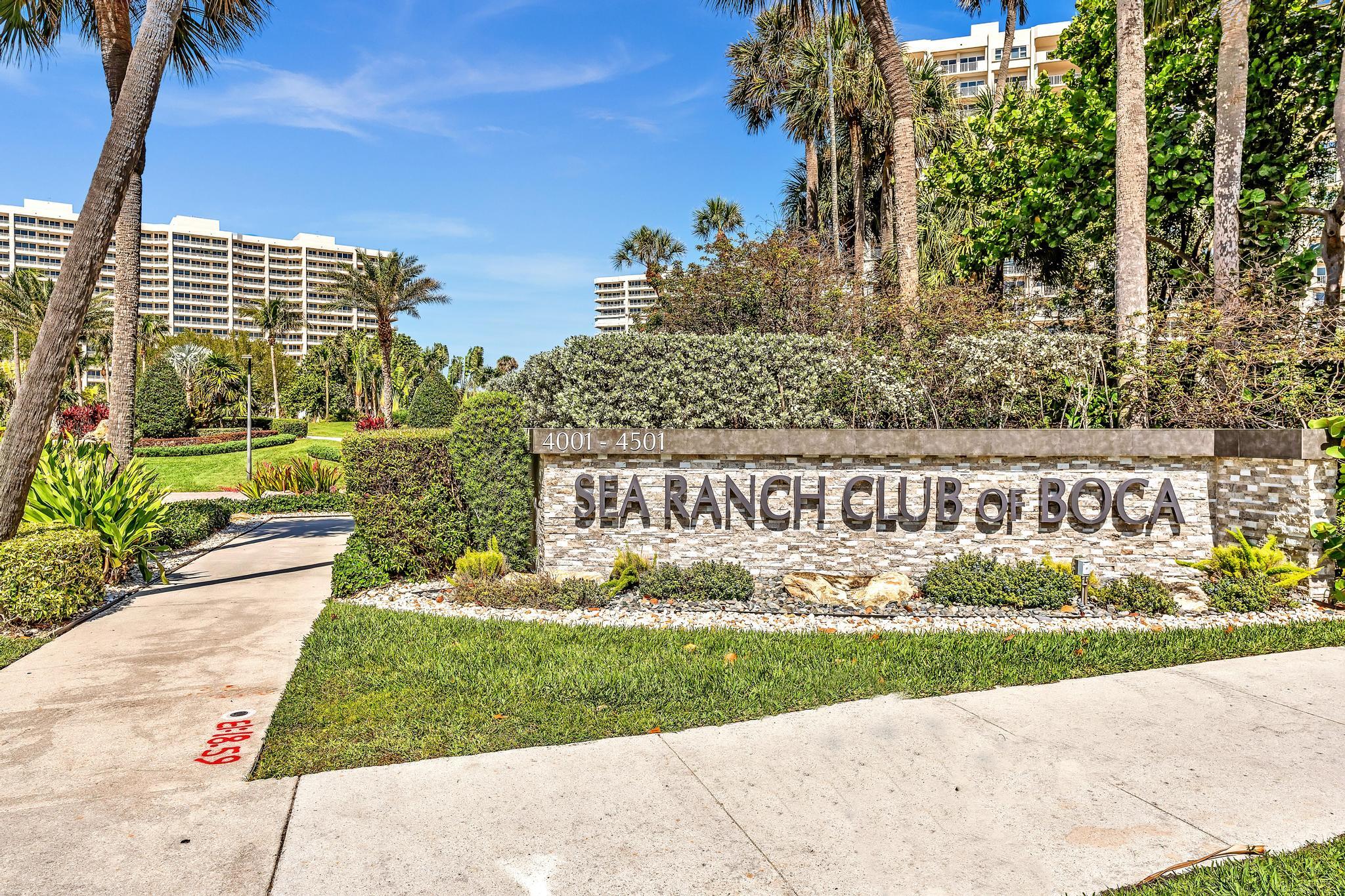 SEA RANCH CLUB OF BOCA III CONDO - Residential