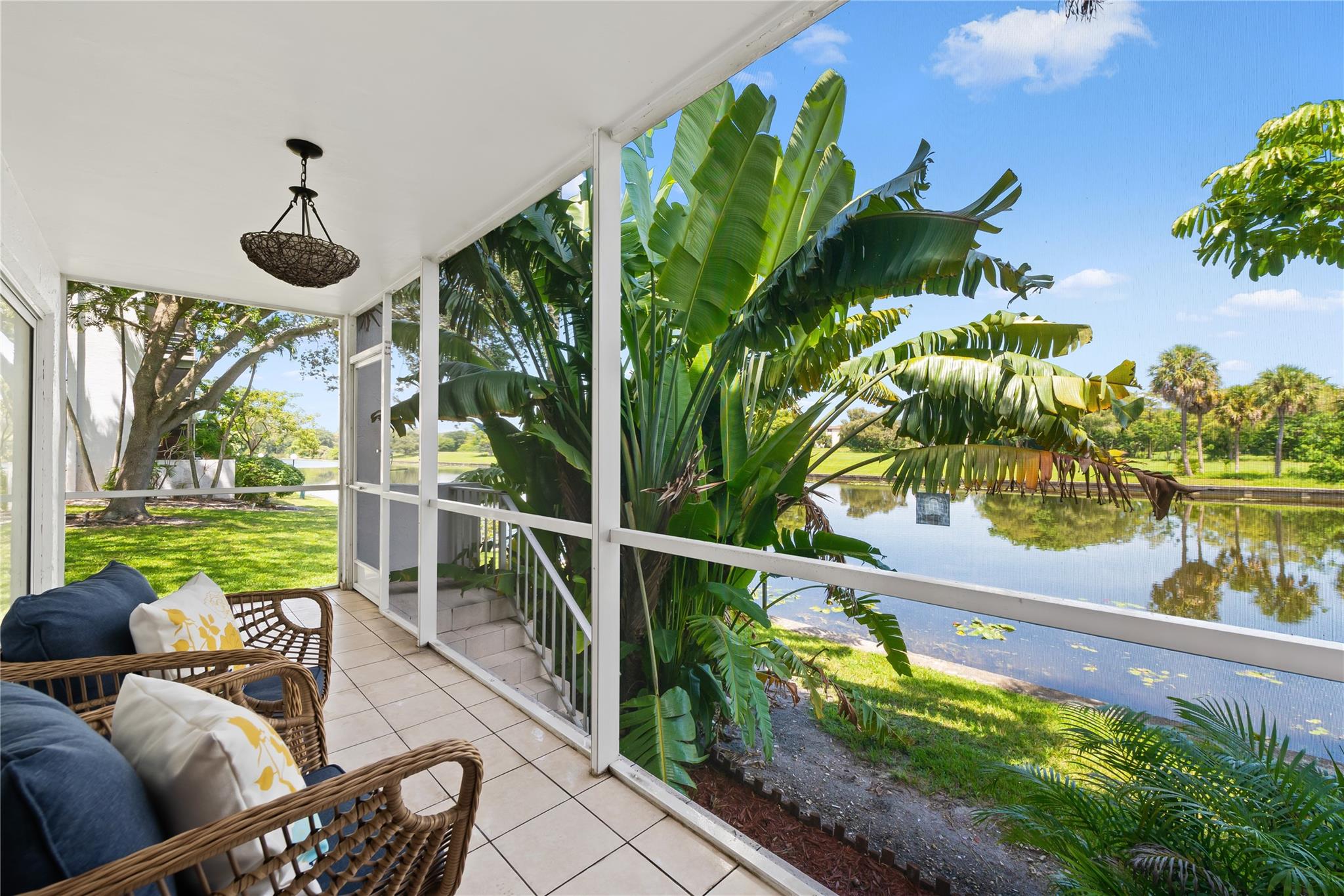 Absolute Gem! Fully Renovated Corner Unit - 2 Bed, 2 Bath. This Beautiful Condo Is Located Las Vistas In Inverrary, A 55+ Active Community! It Is Filled With Natural Light And Has An Airy Feel With Tasteful Furnishings & Décor. Enjoy Peaceful Canal Views, Lush Tropical Landscaping & Spectacular Sunsets From Your Screened Patio. Open Kitchen With Stainless Steel Appliances. Impact Windows & Sliding Doors. Tile And Wood Flooring. In-Unit Washer & Dryer. New Electric Panel. Water Heater 2019. Community Amenities: 5 Pools, 10 Shuffleboard Courts, Clubhouse With Card Room, Library, Kitchen & Meeting/Recreation Room. Electronic Security Gate With 24/7 CCTV Surveillance. Building Has A New Roof & Exterior Paint 2025. HOA Includes Cable, Internet, Water, Sewer, Trash & Storage Unit.