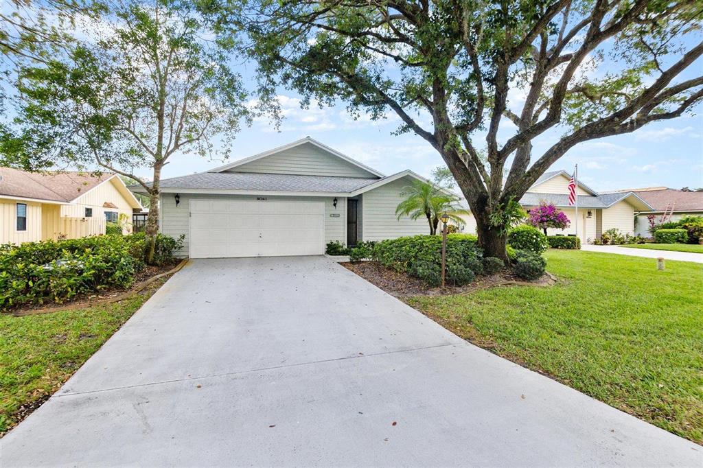 Don't miss your opportunity to live in Eaglewood- a beautiful 55+ Golf & Tennis community in Hobe Sound that has everything! This 2/2 home is situated on the golf course overlooking the preserve to the front and a lake in the back. Office can be used as a 3rd bedroom as it has a closet - perfect for anyone working from home or needing an extra bedroom for guests. Vaulted ceilings in the living room make this home feel open and airy. Picture yourself sitting on your screened in porch overlooking the lake sipping on your favorite beverage! Close to beaches, shopping and dining. Golf is included!!